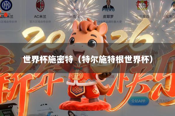 世界杯施密特(特尔施特根世界杯)