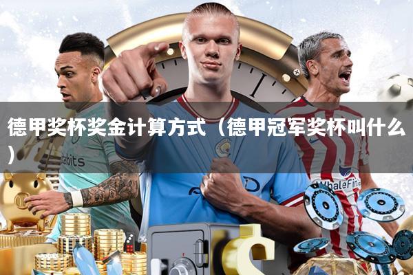 德甲奖杯奖金计算方式(德甲冠军奖杯叫什么)